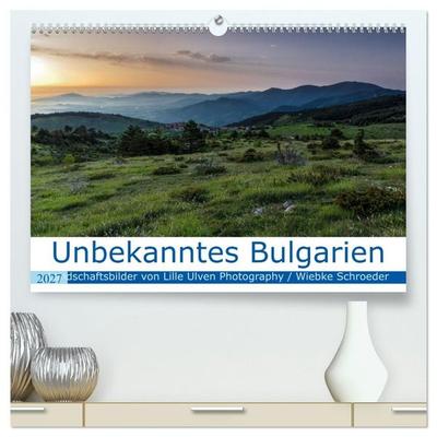 Unbekanntes Bulgarien (hochwertiger Premium Wandkalender 2027 DIN A2 quer), Kunstdruck in Hochglanz