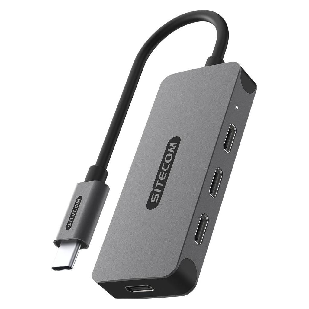 Sitecom CN-5015 USB-Czu4xUSB-C 10GbpsPD Hub (USB-C, 4 Ports) (CN-5015)