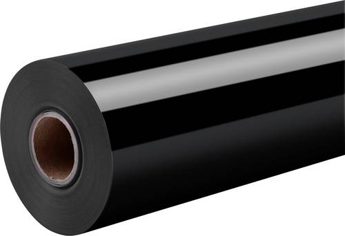Loklik Matless Plotterfolie Glänzend 33 x 150cm Folie Schwarz