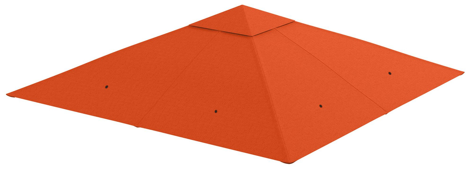 Outsunny Vervangend paviljoendak van polyester, Oranje, 2,98 x 2,95 meter