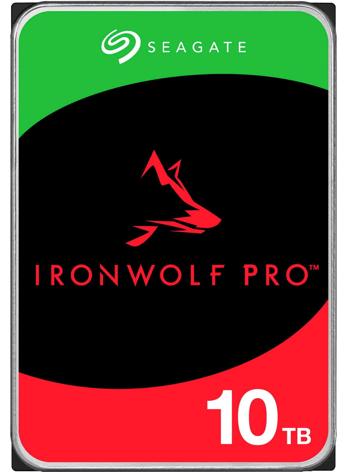 Seagate IronWolf Pro ST10000NT001 interne harde schijf, 3,5 inch, 10 TB
