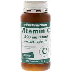 Vitamin C 1000 mg retard Langzeit Tablet 150 St