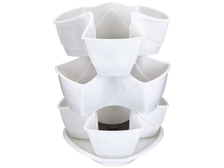 Prosperplast 15542 Kräuterampel DKN3003, weiß