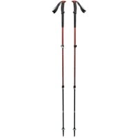 Trekkingstöcke Trail, Fitnessgerät rot/mint, 1 Paar, 100-140 cm