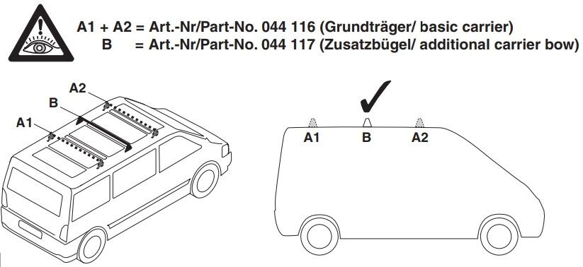 ATERA 044117 Dachträger