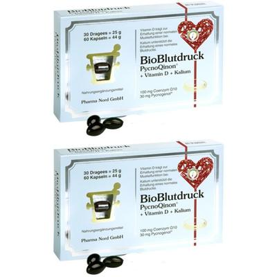 BIO Blutdruck Dragees+Kapseln Pharma Nord Kombip. 2x 2x1 St Kombipackung