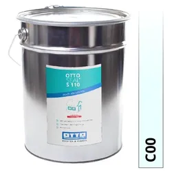 Otto Bau-Silikon transparent C00 glänzend "OTTOSEAL S110" Premium 20 l Hobbock