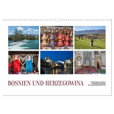 Bosnien und Herzegowina - Streifzüge durch atemberaubende Kulturlandschaften (Wandkalender 2027 DIN A3 quer), CALVENDO Monatskalender