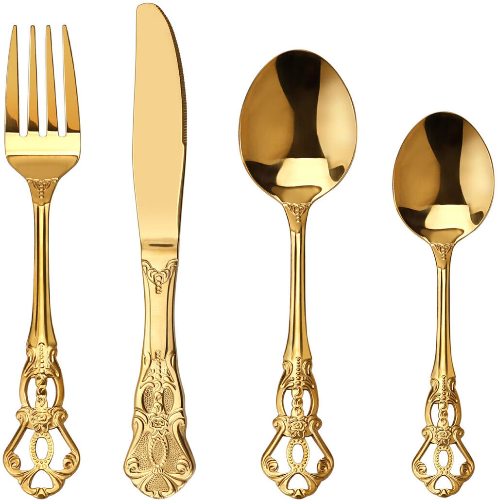 Mercer41 Ephrata 24 Piece Stainless Steel Cutlery Set , Service for 6 24