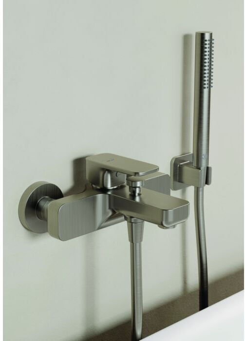 Kludi RENON Wannenfüll- und Brausearmatur 42691N575 Stainless brushed nickel