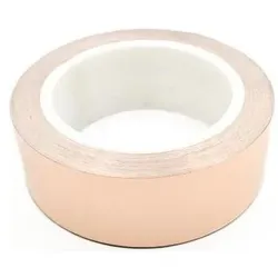 RS PRO, Klebeband, Metallband Kupferband leitend, Stärke 0.04m (50 mm)