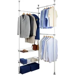 Wenko, Garderobe + Kleiderstange, Herkules Duo