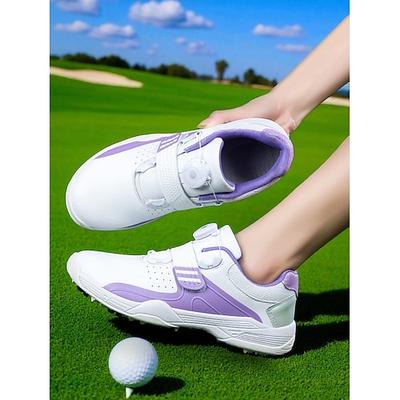 Damen Golf-Sneaker – atmungsaktive Sportschuhe für Outdoor-Sport, Golfplatz Fitness-Walks