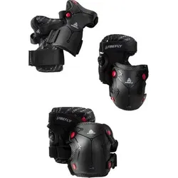FIREFLY Protektorenset Proline 2.0, Größe XL in Schwarz Schwarz