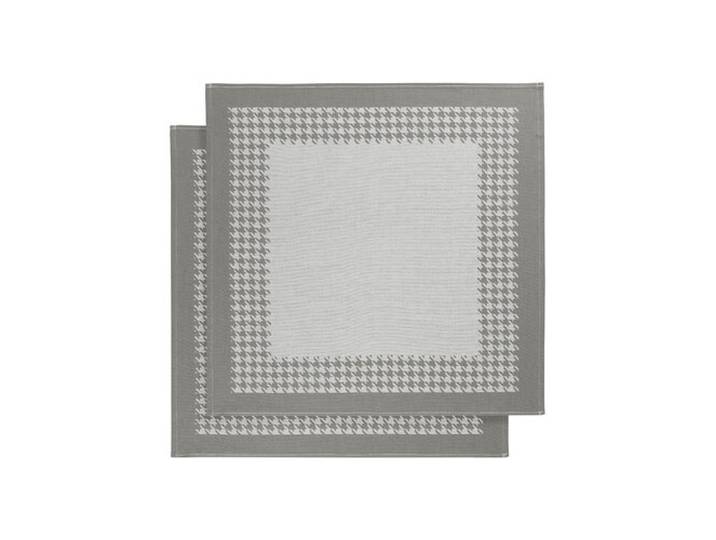 De Witte Lietaer De Witte Lietaer Pied De Poule Theedoek 66x66 grey
