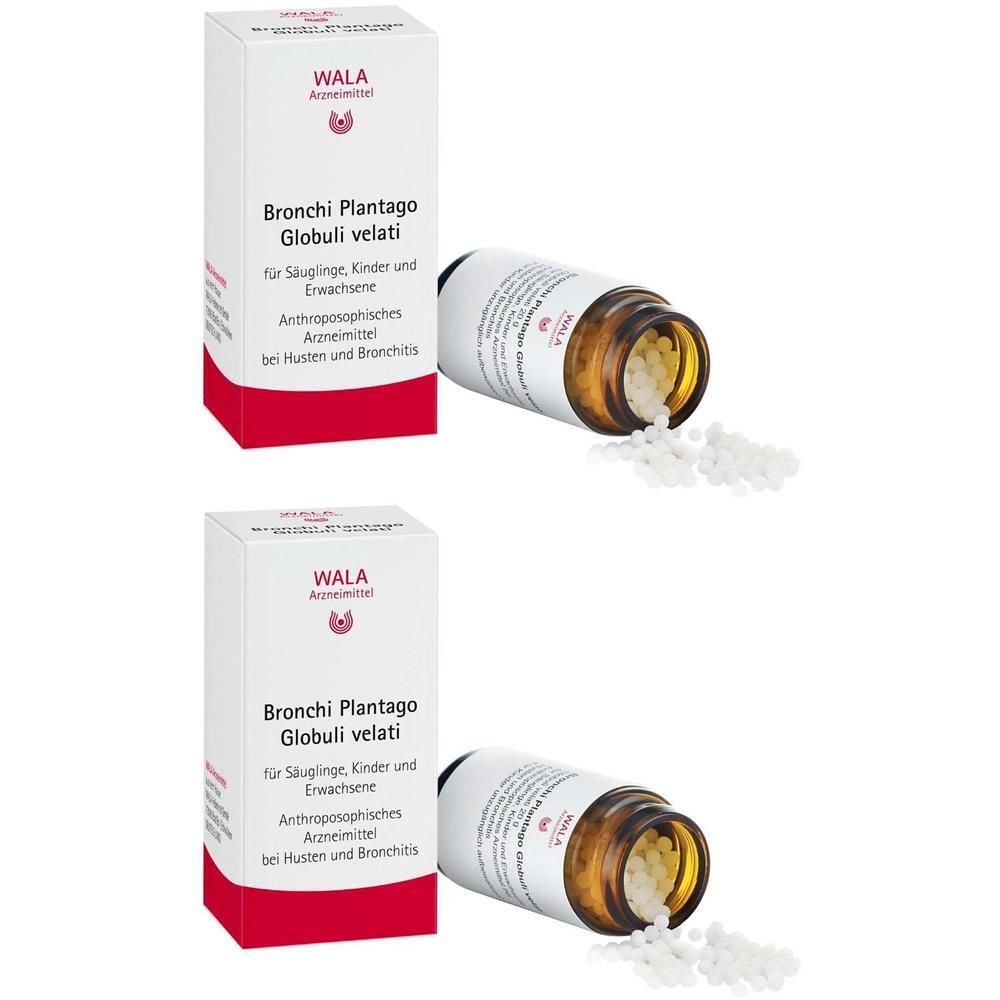 Bronchi Plantago Globuli velati 2x 2x20 g