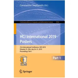 HCI International 2019 - Posters, Fachbücher