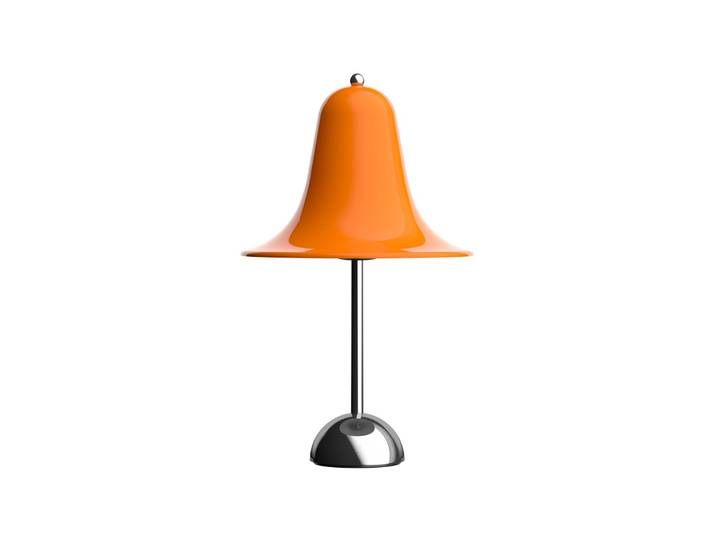 Tafellamp Pantop, geel / oranje, Woon-/ Eetkamer, metaal, Design, Tafellamp
