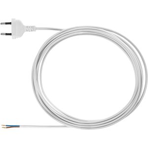 WIR-Elektronik Netzkabel eWickler Unterputz, 5 m, Eurostecker / abisolierte Kabelenden