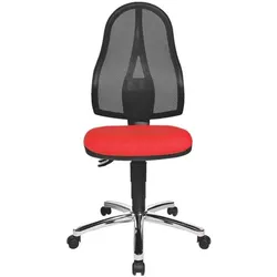 Topstar Bürostuhl »Point 60 Net« ohne Armlehnen rot