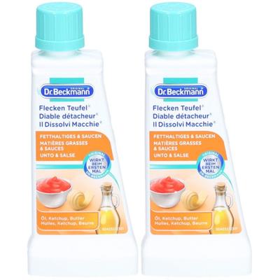 DR Beckmann Sackkarre Fleckenentferner® Fette & Saucen x2 2x50 ml Liquidum