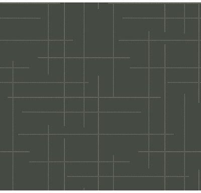 A-Street Prints Wylie Moss Dotted Gridlines Wallpaper