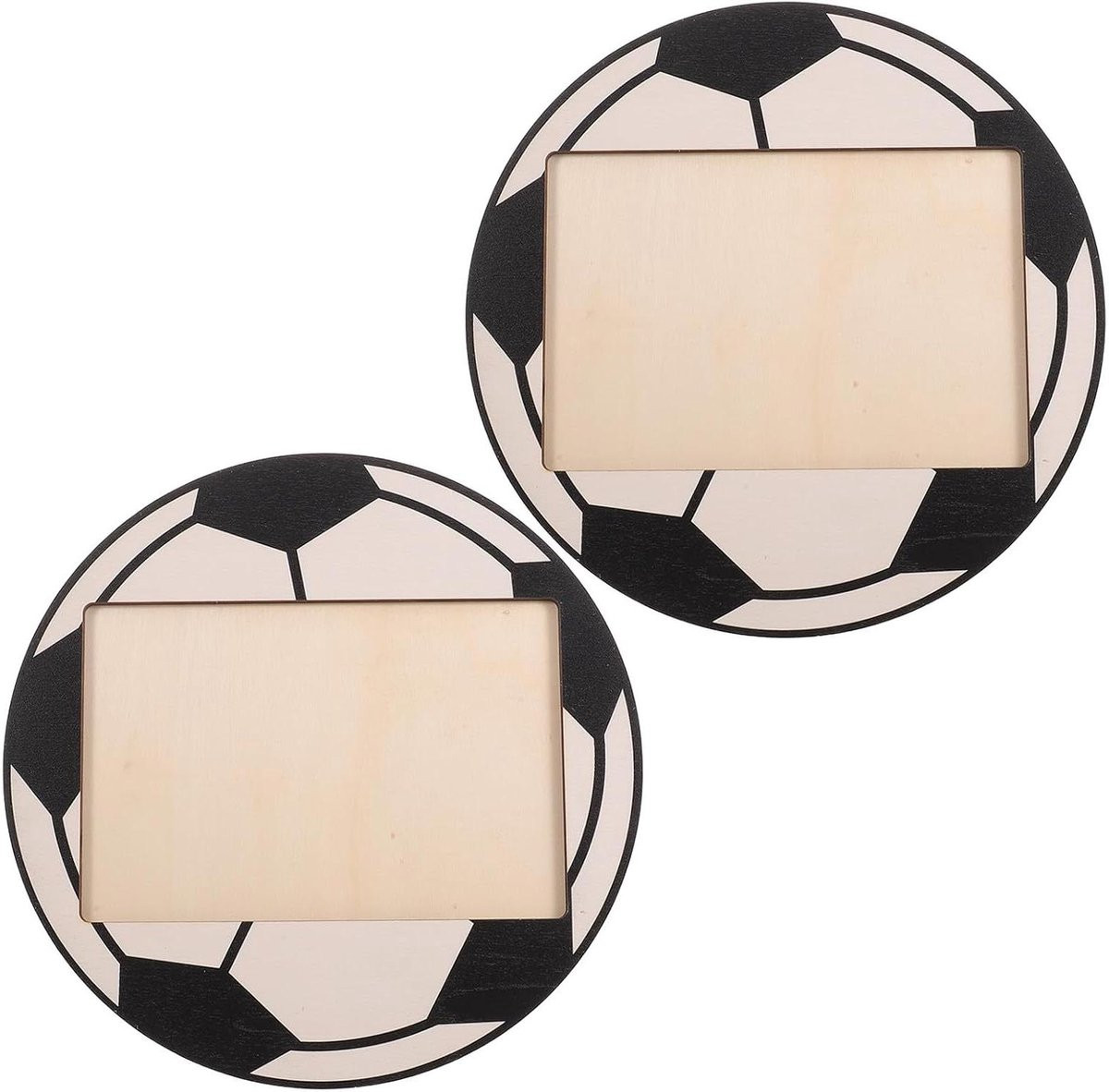 Fotolijst Voetbal Design Zwart-wit - 10 x 15 cm