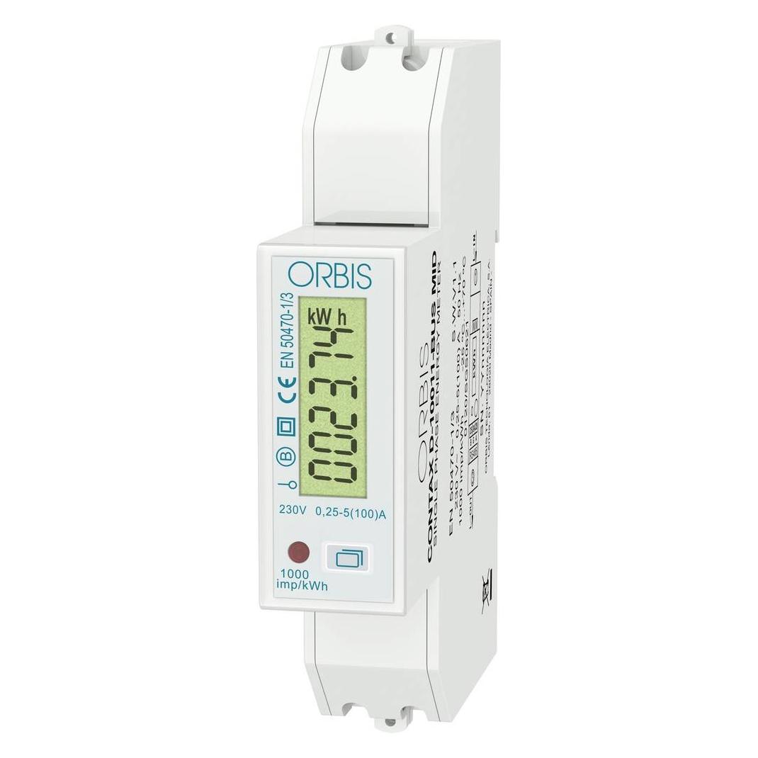 Orbis Zeitschalttechnik kW-Zähler OB7010000 Wechselstromzähler digital 100 A MI (OB7010000)