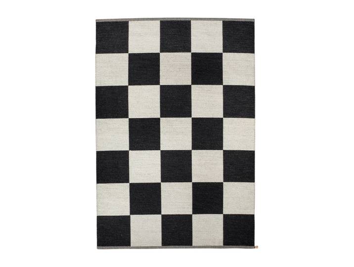 Kasthall Tapis Checkerboard Icon 165x240 cm Midnight black
