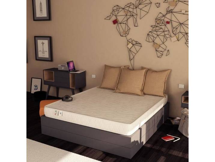 Matelas EASY MEMORY 120x190cm - Epaisseur 17cm -Mousse à mémoire de forme - Coutil en polycoton