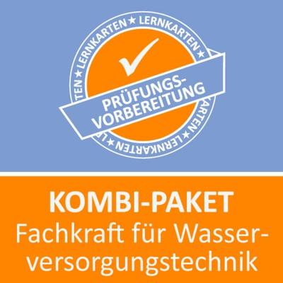 Kombi-Paket Fachkraft für Wasserversorgungstechnik - Lernkarten, Set von Jennifer Christiansen, Princoso, 978-3-96159-932-5