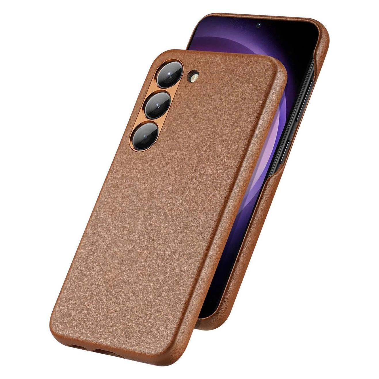 Dux Ducis DuxDucis - Grit Galaxy S23 Plus (Samsung Galaxy S23+) (Dux Ducis Grit Samsung S23 Plus Brown)