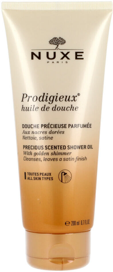 Nuxe Prodigieux Golden Shimmer Shower Oil 200 ml