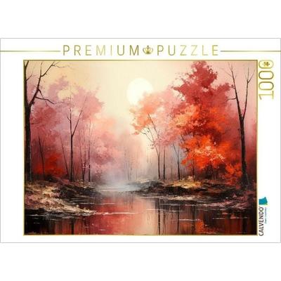 CALVENDO Puzzle Einzigartiges Naturfarbenspiel | 1000 Teile Lege-Größe 64x48cm Foto-Puzzle für glückliche Stunden