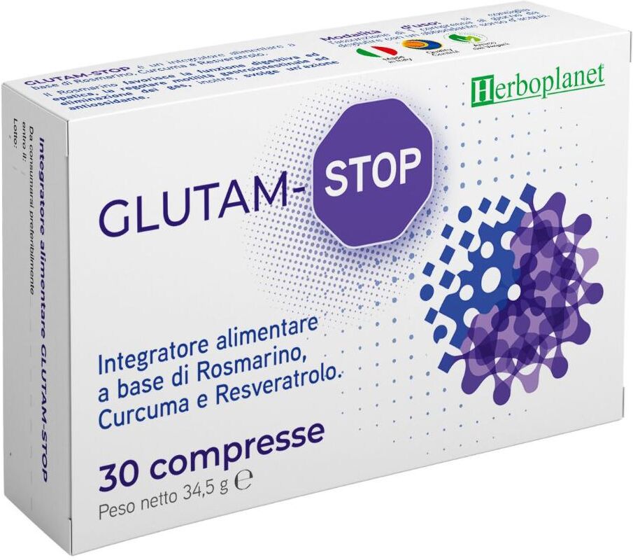 HERBOPLANET Srl GLUTAM STOP 30CPR