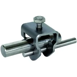 Dehn TE-Anschlussklemme NIRO D20mm für Rd10mm AKESTE20RD10FL30V4A