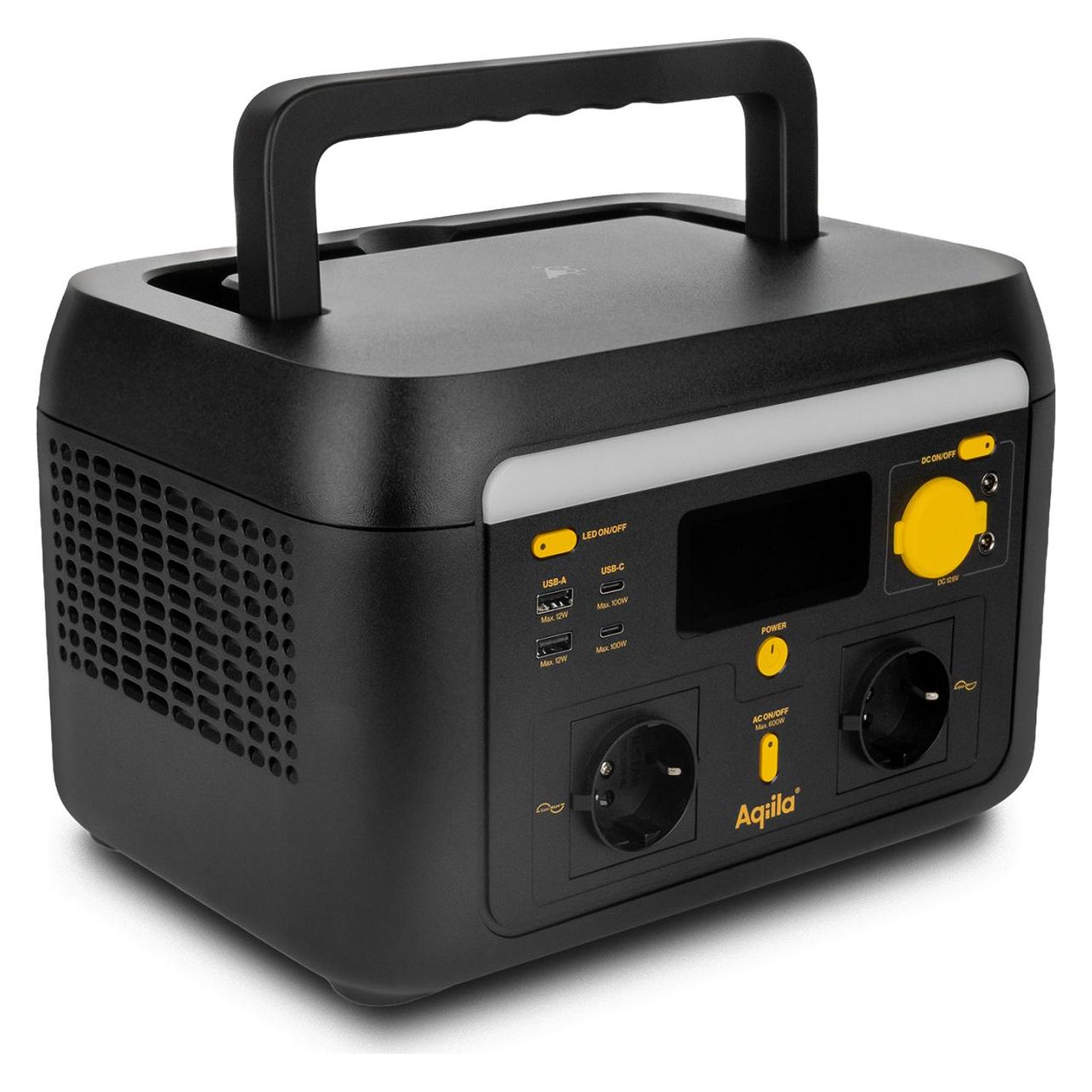 Aqiila Battery Recharger (512 Wh, 7 kg) (AQPSS600V2PBI148)