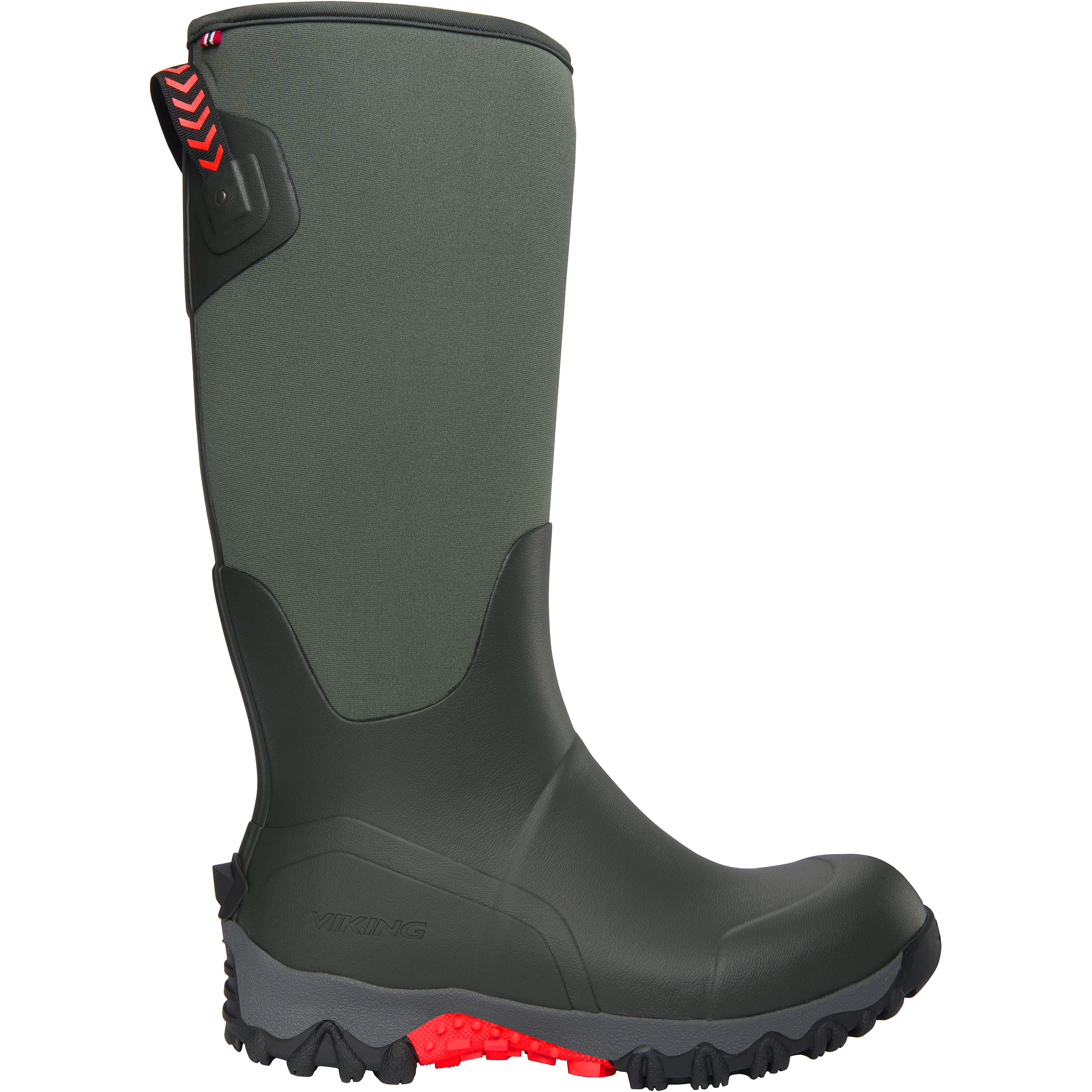 Viking Trophy Neo High Gummistiefel gruen Größe 44 Lifestyle Wasserdicht