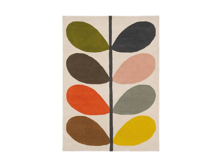 Designer Teppich „Giant Multi Stem“ - handgetuftet, aus 100% reiner Schurwolle 160 x 230 cm ORLA KIELY
