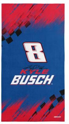 NASCAR Beach Towel 30x60 inches by THE NORTHWEST GROUP in Kyle Busch (Size OS)