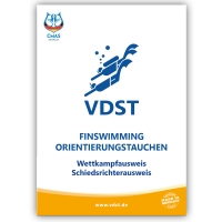 VDST-Wettkampfrichterausweis - Finswimming/Orientierungstauchen