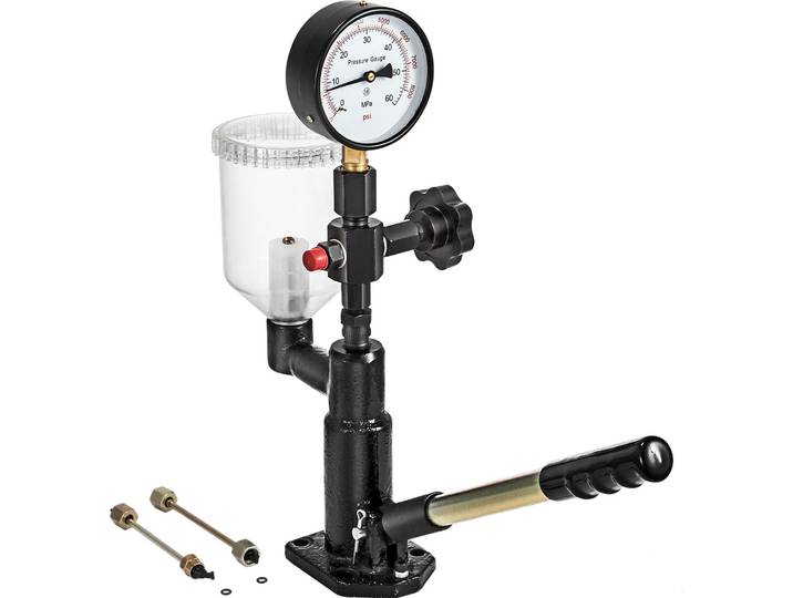 VEVOR Testeur d'injecteur diesel 600 Bar Testeur d'injecteur 0\,8L
