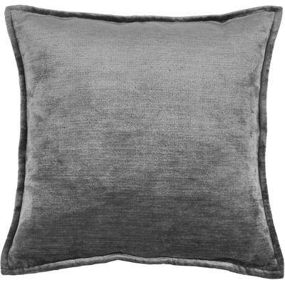 Dekokissen DONE. "Fame", grau (ash, meliert), B:60cm H:1cm L:60cm, Polyester, Dekokissen_Sitzkissen_Kissenhüllen, Hohe Lichtreflektion