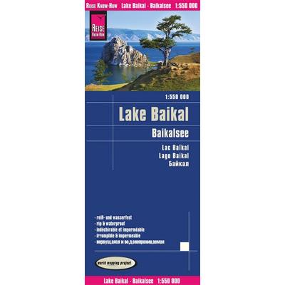 Reise Know-How Landkarte Baikalsee / Lake Baikal (1:550.000), Sonstige von Reise Know-How Verlag Peter Rump, Reise Know-How Verlag Peter Rump GmbH,