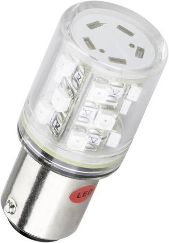 Barthelme 52162412 LED-Lampe Gelb BA15d 230 V/AC 5lm