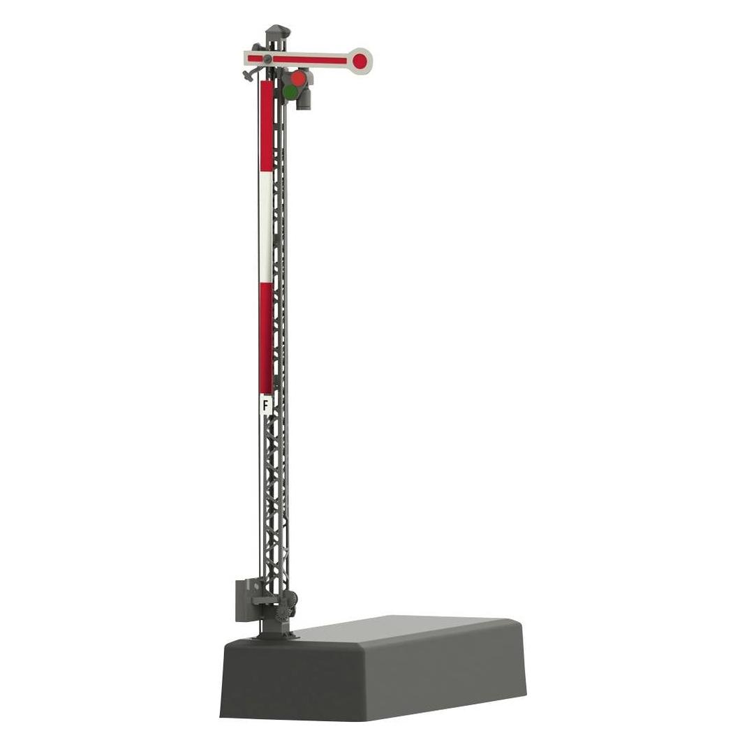 Märklin 70395 H0 Symbol 1-arm, Lattice tower Main signal Assembled (70395)