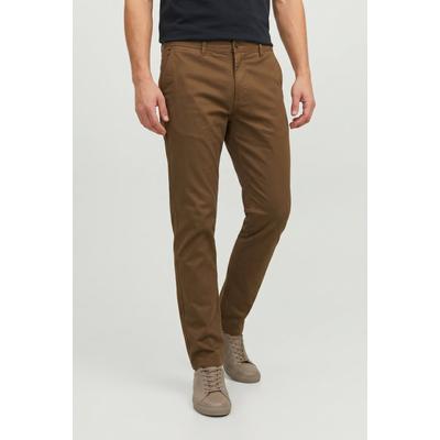 Jack & Jones "JJIMARCO mit Badge und hohem Tragekomfort" unifarben, modisch, slim fit, Baumwollmischung