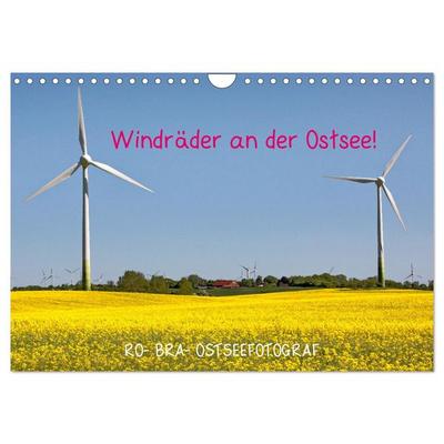 Windräder an der Ostsee! (Wandkalender 2026 DIN A4 quer), CALVENDO Monatskalender