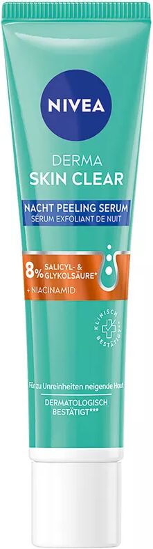 Nivea - Derma Skin Clear Nacht Peeling Serum, 40 ml