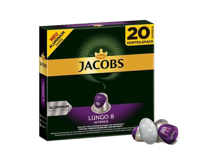 Jacobs Kaffeekapseln Lungo 8 Intenso 20 Stück